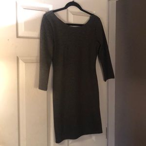 Dark Grey stretch Mini dress